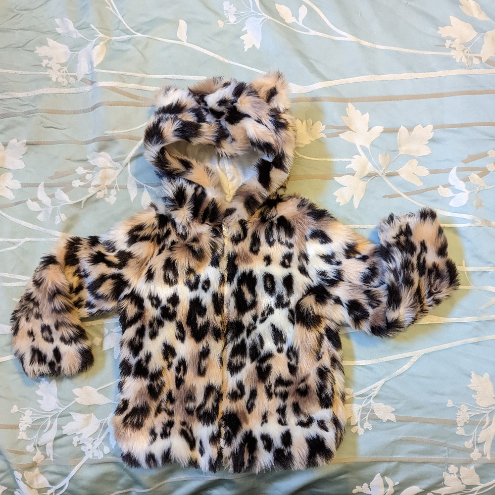 Cheetah Girls Plush Zip Up Jacket size 6